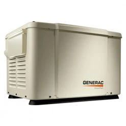 Generac 69981 7.5kW Home Standby Generator System 50-amp 8-circuit ATS Standby Generators