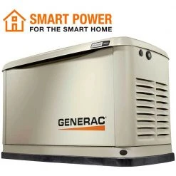 Generac 70771 20/17 KW Air-Cooled Standby Generator, Aluminum Enclosure