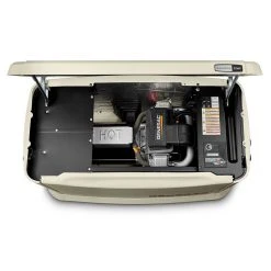Generac 70432 22,000-Watt Air-Cooled Standby Generator | Auto Start for Home Backup Power 8 Standby Generators Generac 70432 22,000-Watt Single Phase Auto Start Air Cooled Standby Generator