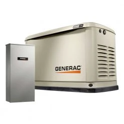 Standby Generators Generac 7228 18KW Guardian Home Backup Generator W/WiFi And Home Transfer Switch