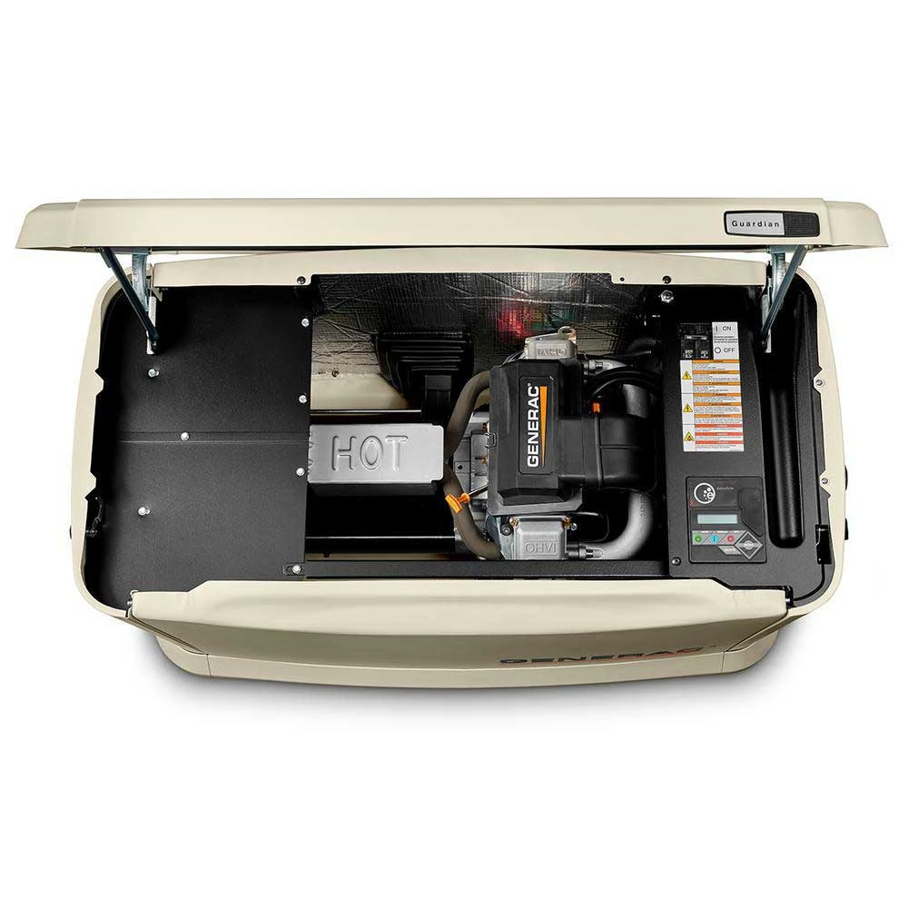 Generac 7228 18KW Guardian Home Backup Generator with WiFi & Transfer Switch 6 Standby Generators Generac 7228 18KW Guardian Home Backup Generator W/WiFi And Home Transfer Switch