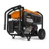 Gasoline Generators Generac 7686 10000 Watt 420cc Electric Start Gas Powered Portable Generator