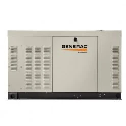Dual Fuel Generators Generac RG02515ANAX 25kW 120/240V Single Phase Automatic On Standby Generator