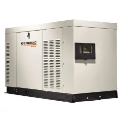 Dual Fuel Generators GENERAC RG03015GNAX 30kw 120/208-Volt Three-Phase Protector Standby Generator