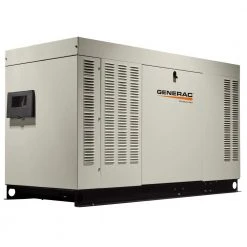 Dual Fuel Generators Generac RG04524ANAC 45kW 120/240V Single Phase Automatic On Standby Generator