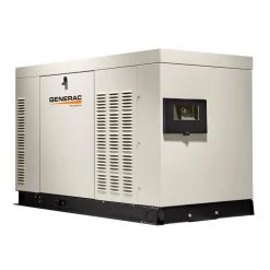 Dual Fuel Generators Generac RG04524ANAX 45000-Watt Aluminum Natural Gas/LP Standby Generator
