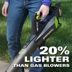 GreenWorks Commercial 48B500 48V 500 CFM Cordless Brushless Leaf Blower Kit