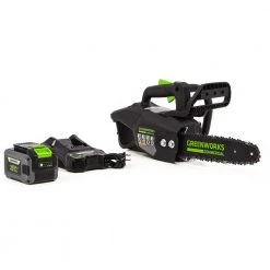 GreenWorks Commercial 48TH12 48V 12" Cordless Li-Ion Top Handle Chainsaw Kit Lawn & Outdoor Power