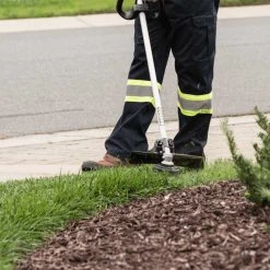 GreenWorks Commercial 82T161 82V 16’’ Rear Mount String Trimmer - Bare Tool