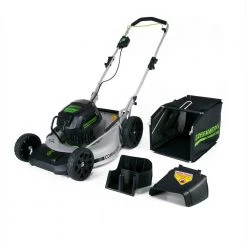 Lawn & Outdoor Power GreenWorks Commercial GM210 82V 21’’ Brushless Walk Behind Lawn Mower -Bare Tool