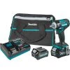 Makita GWT04D 40V MAX XGT 1/2" Sq. Brushless Cordless Drive Impact Wrench Kit Tools & Equipment