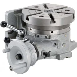 Grizzly H7506 Horizontal/Vertical Rotary Indexing Table With Chuck Tools & Equipment