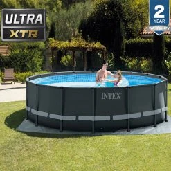 Pools Intex 26325EH 16 Feet X 48 Inch Ultra XTR Metal Frame Pool W/ Sand Filter Pump