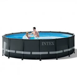 Pools Intex 26325EH 16 Feet X 48 Inch Ultra XTR Metal Frame Pool W/ Sand Filter Pump