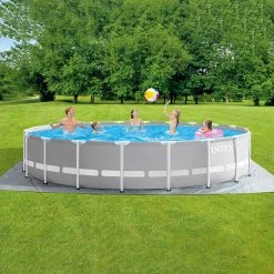 Intex 26755EH 20' X 52" Above Ground Prism Frame Premium Pool Set W/ Pump