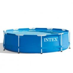 Pools Intex 28200EH 10 Feet X 30 Inch Vertical Leg 12 Feet X 30 Inch Metal Frame Pool