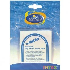Hand Tools Intex 59631EP The Wet Set Vinyl Plastic Swimming Pool Tube Repair Patch - 6 Pk