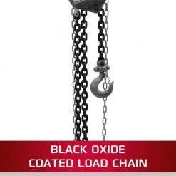 JET 101932 S90-200-20 2 Ton Hand Chain Manual Hoist W/ 20' Lift