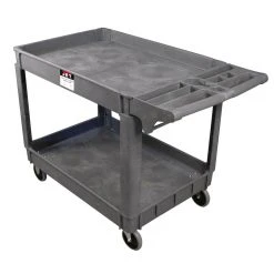 JET PUC-3725 Resin Utility Cart With 550 LB Capacity Tools & Equipment