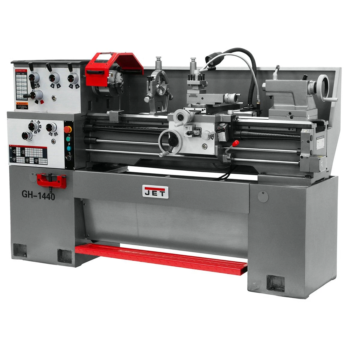 Jet 322840 220-Volt 14-Inch x 40-Inch 3-HP 3-Phase Adjustable Geared Head Lathe - Precision Power Tool 4 Tools & Equipment Jet 322840 220-Volt 14-Inch X 40-Inch 3-Hp 3-Phase Adjustable Geared Head Lathe