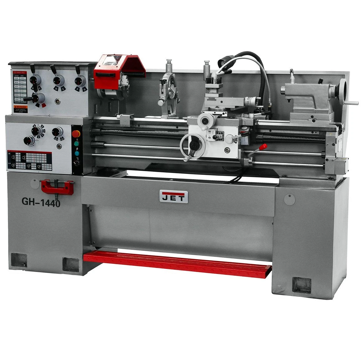 Jet 322840 220-Volt 14-Inch x 40-Inch 3-HP 3-Phase Adjustable Geared Head Lathe - Precision Power Tool 5 Tools & Equipment Jet 322840 220-Volt 14-Inch X 40-Inch 3-Hp 3-Phase Adjustable Geared Head Lathe