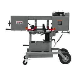 Tools & Equipment JET HVBS-10 1-Hp 115V Self-Propelled Dual Mitering Portable Bandsaw