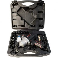 Tools & Equipment JET 505121K R12 JAT-121K Kit-1/2" 750 Ft-Lbs Impact Wrench Kit W/ Sockets