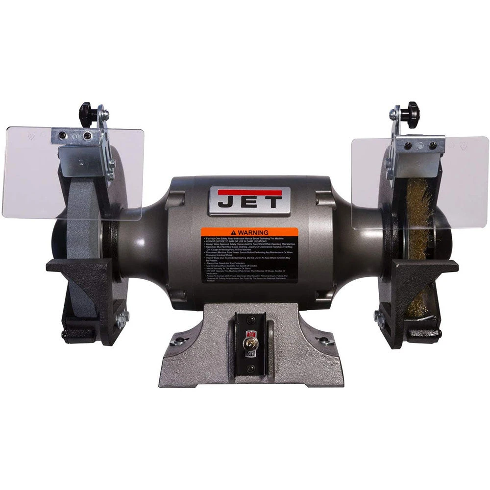 Tools & Equipment JET 577128 JBG-8W 115V 1 HP 8" Bench Grinder W/ Wire Wheel 3 Tools & Equipment JET 577128 JBG-8W 115V 1 HP 8" Bench Grinder W/ Wire Wheel