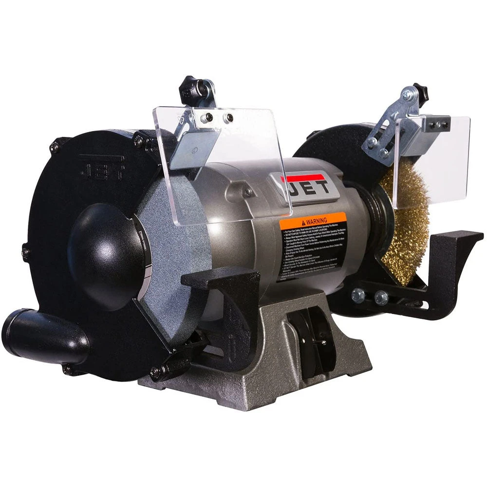 Tools & Equipment JET 577128 JBG-8W 115V 1 HP 8" Bench Grinder W/ Wire Wheel 5 Tools & Equipment JET 577128 JBG-8W 115V 1 HP 8" Bench Grinder W/ Wire Wheel