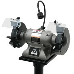 Jet 578208 8-Inch 1-Hp 3-Phase Dual Wheel Variable Speed Industrial Grinder Tools & Equipment