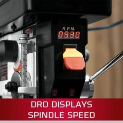 JET 716000 JWDP-12 12-Inch 1/2-Hp Variable Speed Stable Base Drill Press