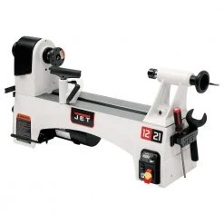 Tools & Equipment JET JWL-1221VS 12-Inch By 21-Inch Variable Speed Wood Lathe - Woodworking