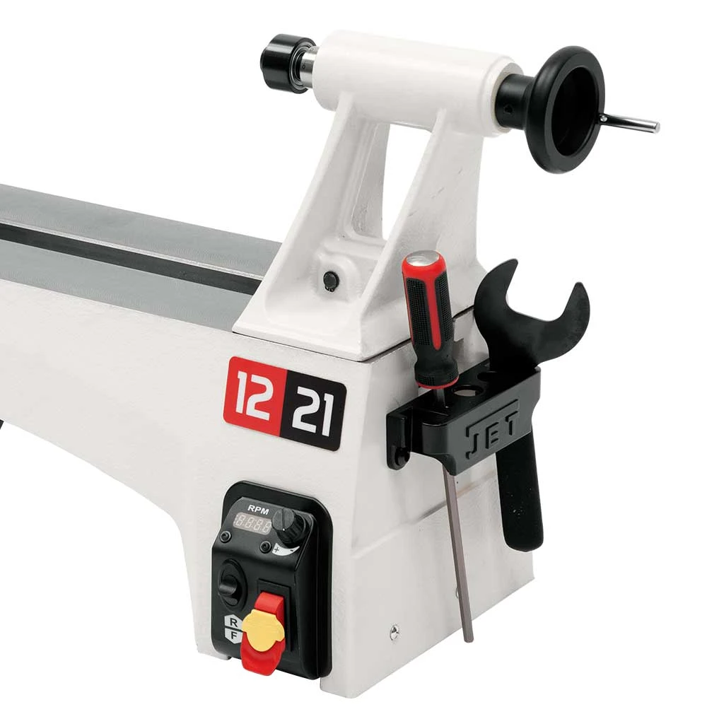 Tools & Equipment JET JWL-1221VS 12-Inch By 21-Inch Variable Speed Wood Lathe - Woodworking 4 Tools & Equipment JET JWL-1221VS 12-Inch By 21-Inch Variable Speed Wood Lathe - Woodworking
