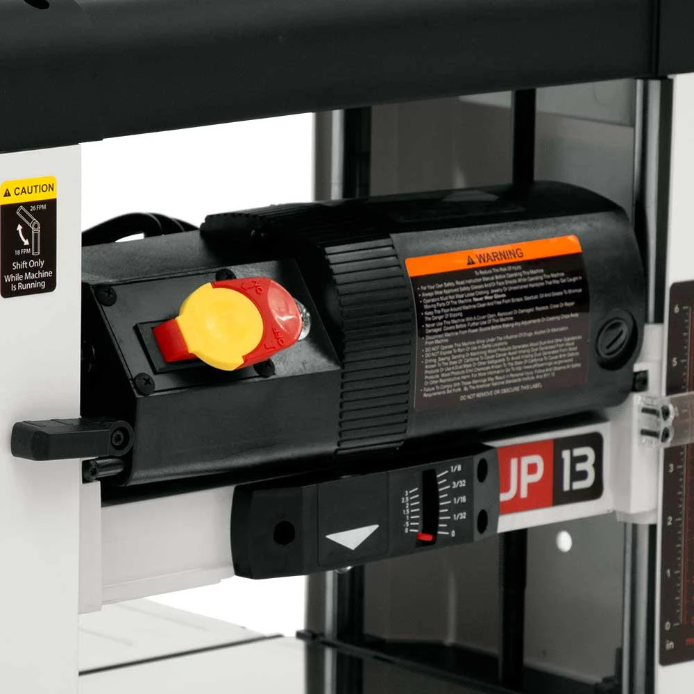 JET JWP-13BT 120 Volt 13 Inch Helical Head Bench Top Planer - 722130 4 JET JWP-13BT 120 Volt 13 Inch Helical Head Bench Top Planer - 722130