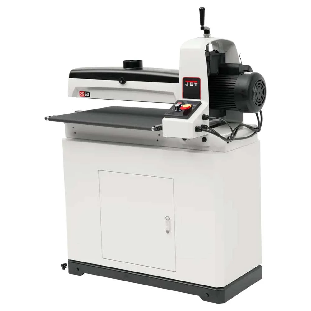 Jet JWDS-2550 5-Inch x 25-Inch Drum Sander with Closed Stand | 115-Volt | 723544CSK | Professional Woodworking Tool 3 Sanders Jet JWDS-2550 115-Volt 5-Inch X 25-Inch Drum Sander W/ Closed Stand - 723544CSK