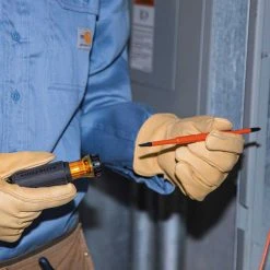 Klein 32288 8 In 1 Insulated Interchangeable Screwdriver Set W/ Carrying Pouch