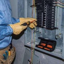 Klein 32288 8 In 1 Insulated Interchangeable Screwdriver Set W/ Carrying Pouch