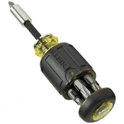 Tools & Equipment Klein 32308 8-in-1 Lightweight Multi-Bit Adjustable Length Stubby Screwdriver