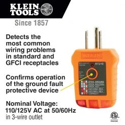 Klein CL120VP AC/DC Voltage Clamp Meter Electrical Test Kit W/LCD 17 Klein CL120VP AC/DC Voltage Clamp Meter Electrical Test Kit W/LCD