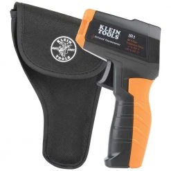 Tools & Equipment Klein IR1 10:1 Cordless Infrared Digital Thermometer W/ Targeting Laser