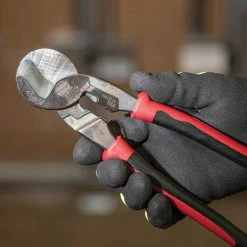 Klein J63225N Journeyman High Leverage Cable Cutter Tool W/ Stripping