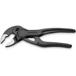Knipex 87 00 100 4'' Cobra XS Slim Long Lasting Non Coated Grip Pliers