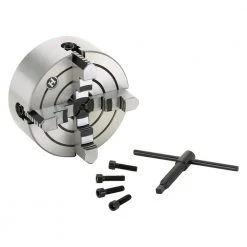 Tools & Equipment Shop Fox M1061 6 Inch 1.5 Inch Bore 4 Jaw Independent Jaw Lathe Chuck