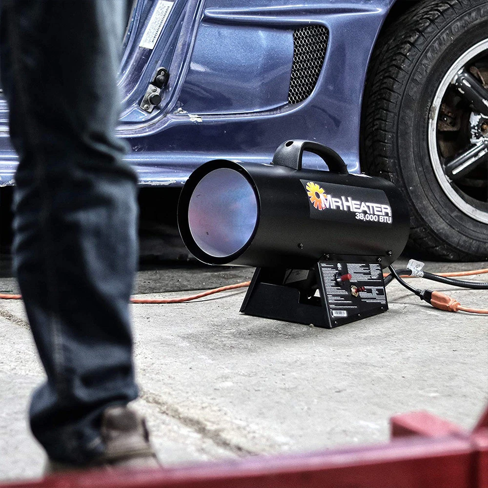 Mr. Heater F271350 38,000 BTU/Hr Quiet Burner Forced Air Propane Heater 5 Mr. Heater F271350 38,000 BTU/Hr Quiet Burner Forced Air Propane Heater