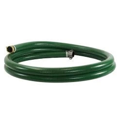Multiquip HSQ320 3-Inch Diameter 20-Foot Quick Connect Coupler PVC Suction Hose