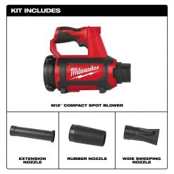 Lawn & Outdoor Power Milwaukee 0852-20 M12 Cordless Lithium-Ion Variable Speed Compact Spot Blower