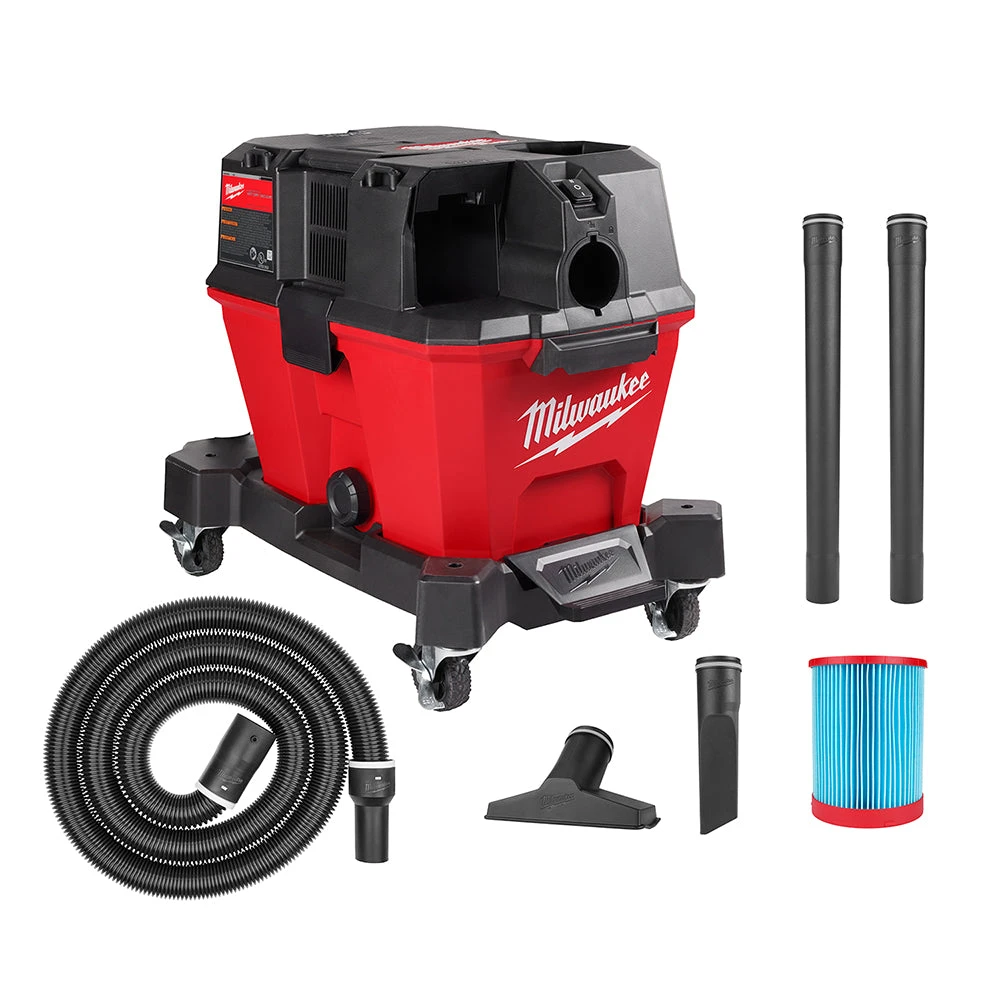 Milwaukee 0910-20 M18 FUEL 6 Gallon Wet/Dry Vacuum - Bare Tool 3 Milwaukee 0910-20 M18 FUEL 6 Gallon Wet/Dry Vacuum - Bare Tool