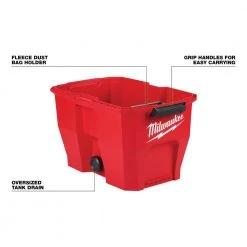 Tools & Equipment Milwaukee 0912-20 9 Gallon Wet/Dry Vacuum Tank