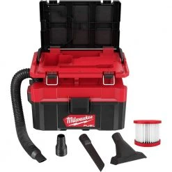 Milwaukee 0970-20 M18 FUEL PACKOUT 2.5 Gallon Cordless Wet/Dry Vacuum -Bare Tool