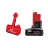 Milwaukee 0980-20B M12 AIR-TIP Utility Nozzle Attachment W/ 4.0Ah Battery Kit Tools & Equipment